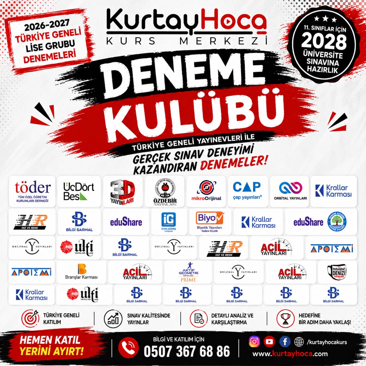 SADECE BİR DENEME KULÜBÜ DEĞİL